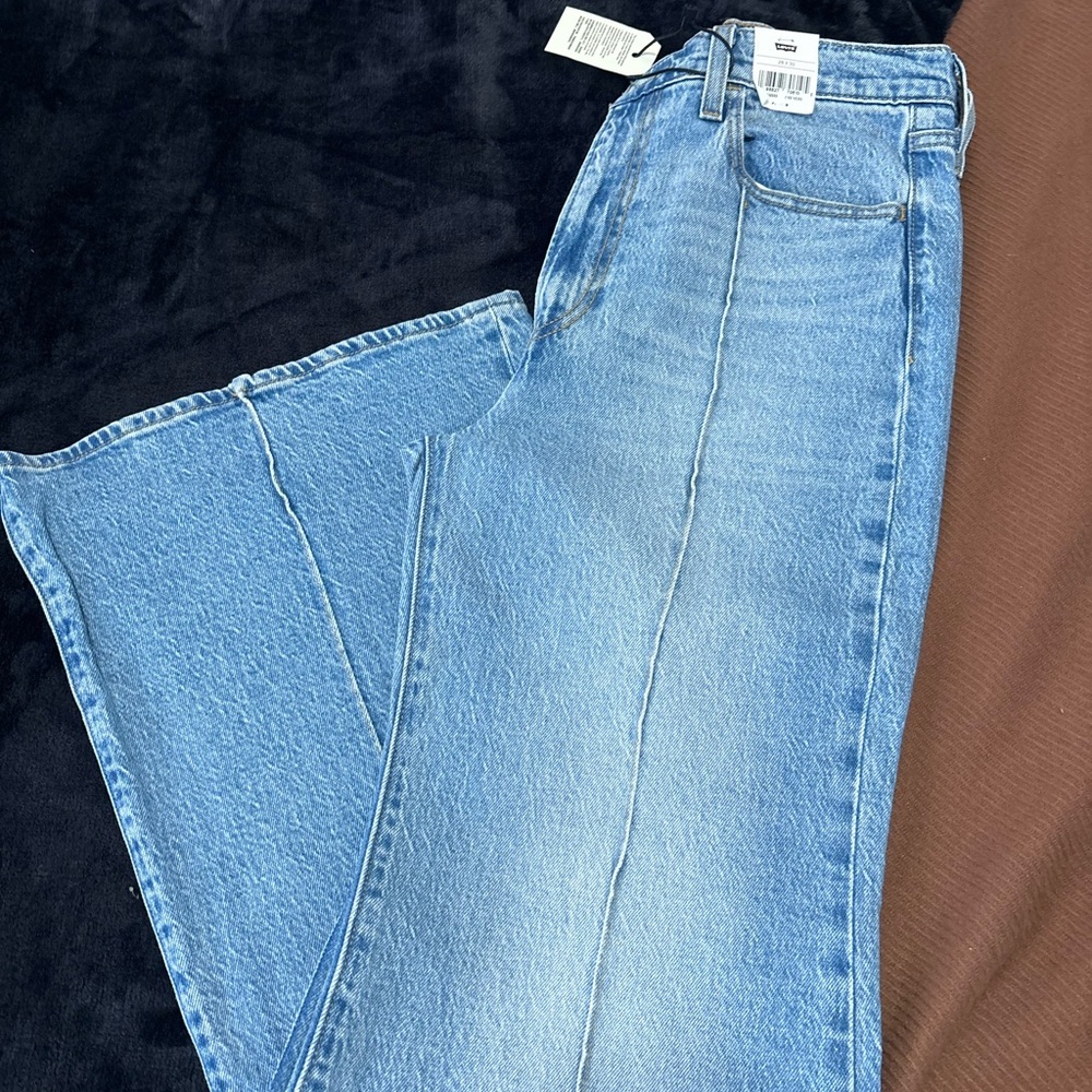 Levis ribcage western jeans